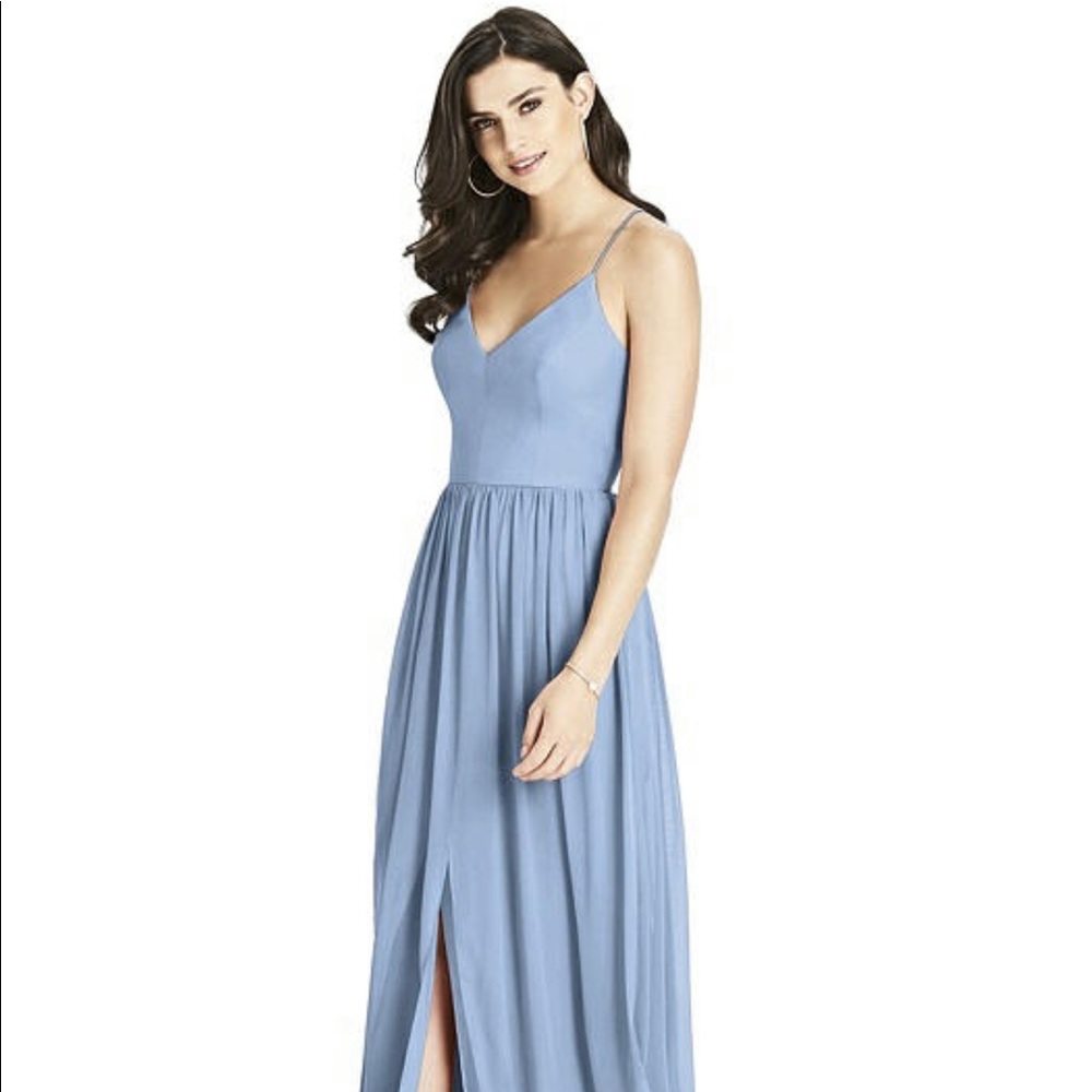 Dessy Collection | Bridesmaid Dress | Cloudy